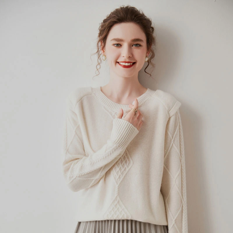 Outer Wear Bottoming Shirt Casual Wool Top