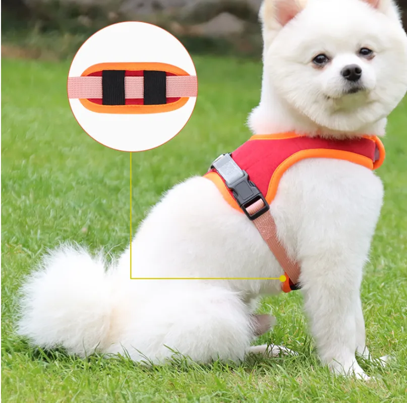 Suede Dog Harness Pet Supplies Leash