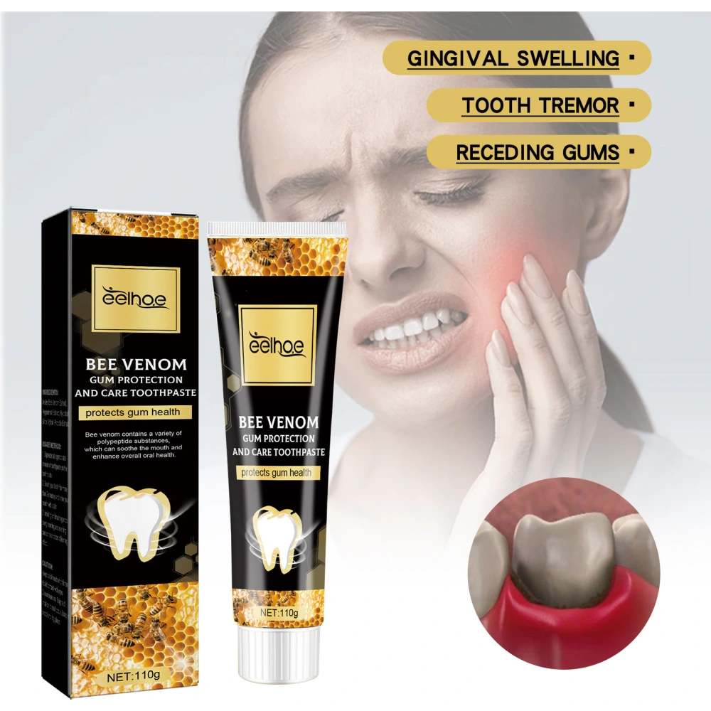 Bee Poison Gum Care Toothpaste To Remove Yellow And Oral Odor