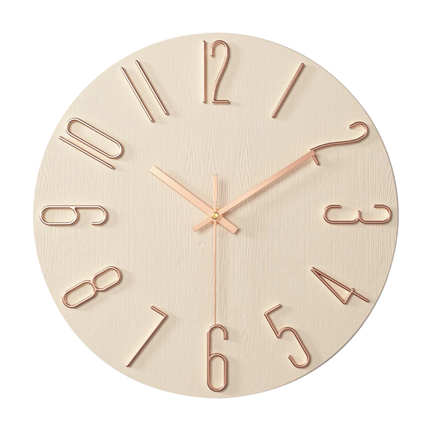 Modern Wall Clocks Battery Operated Bedroom Wall Clock for Kitchen