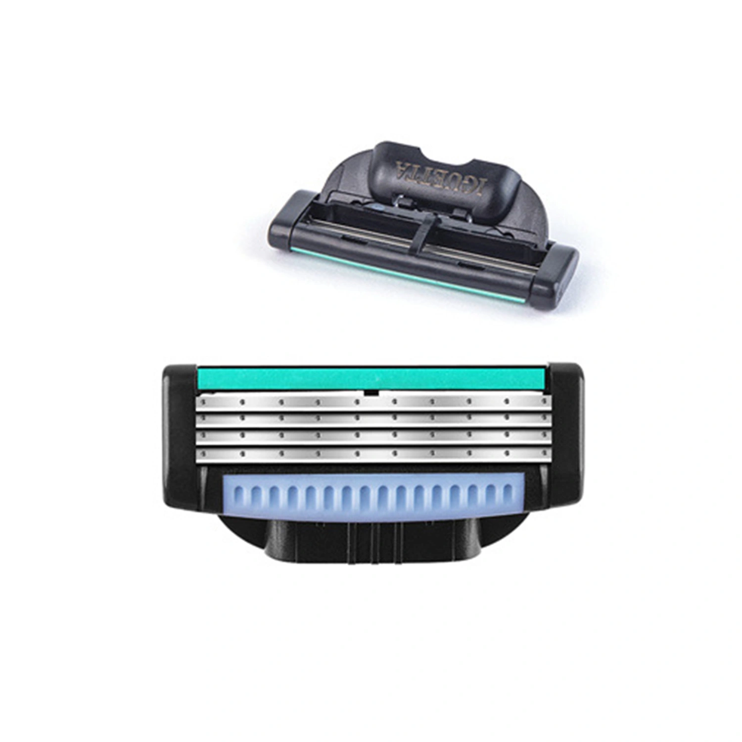 Men Removable Face Razor Shaving Razors Head with Sharp Flexible Blade