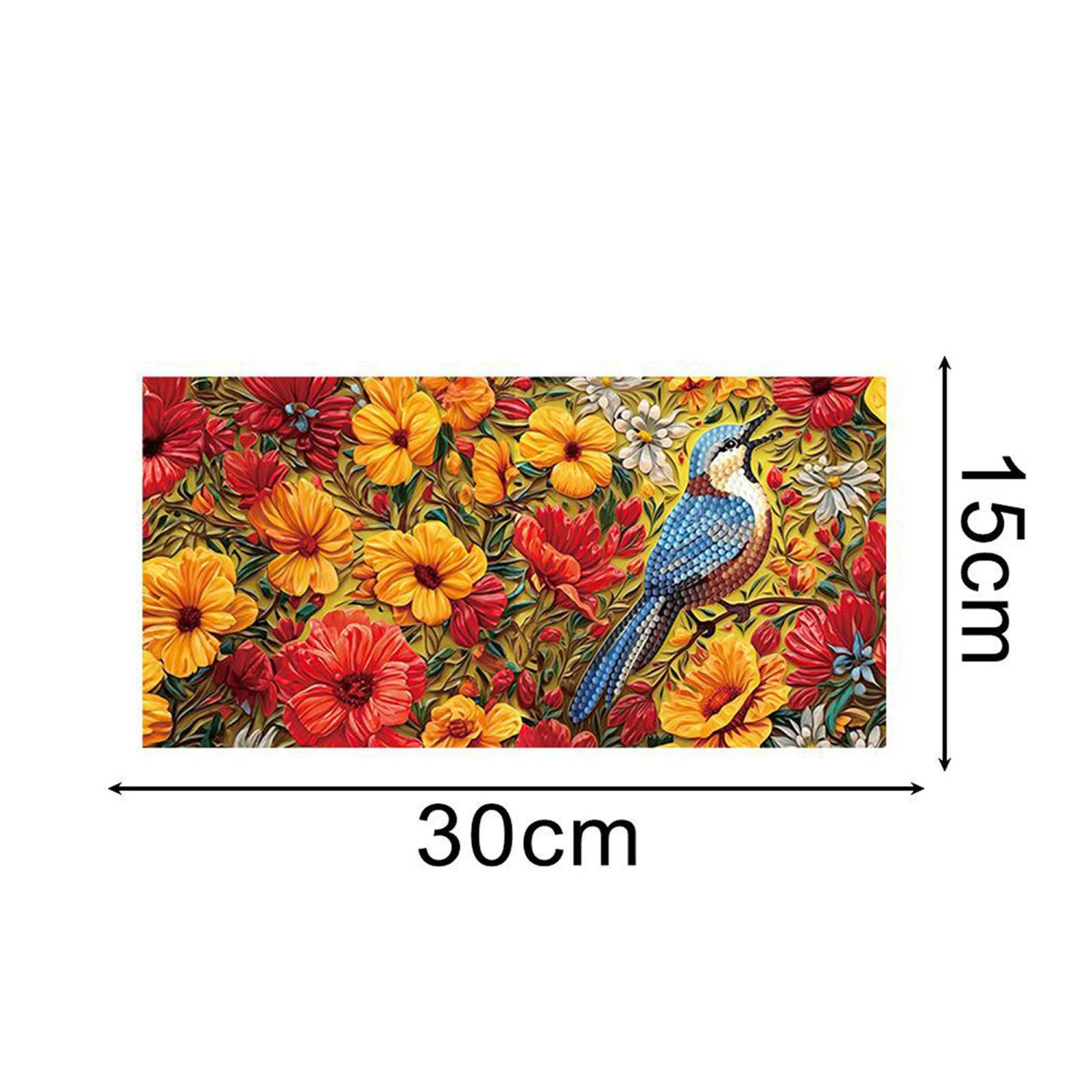 Diamond Painting Birthday Cards 8PCS DIY Greeting Card Kit Drill Art