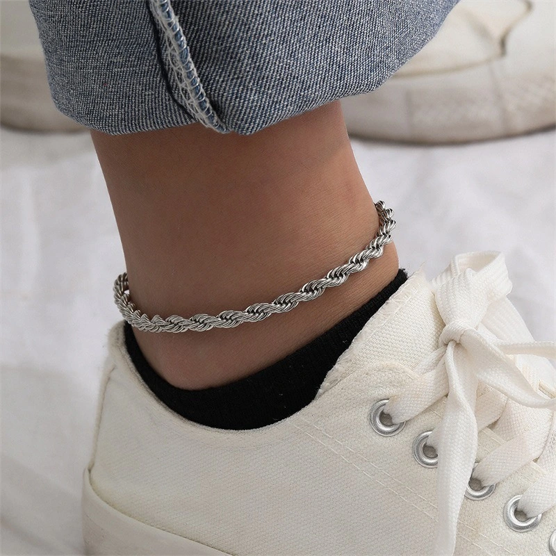 Leila Rope Chain Anklet