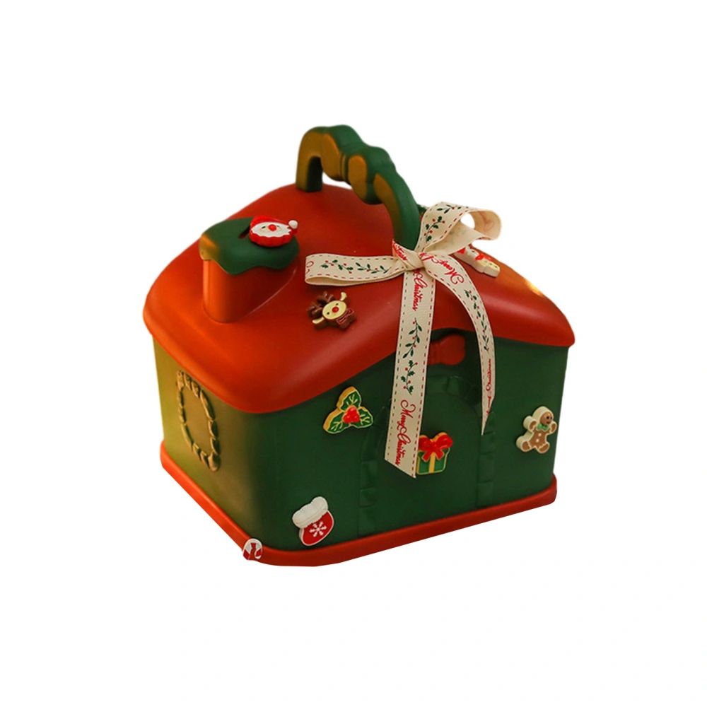 Christmas Apple Boxes Cute Igloo Candy Containers Cookie Jars