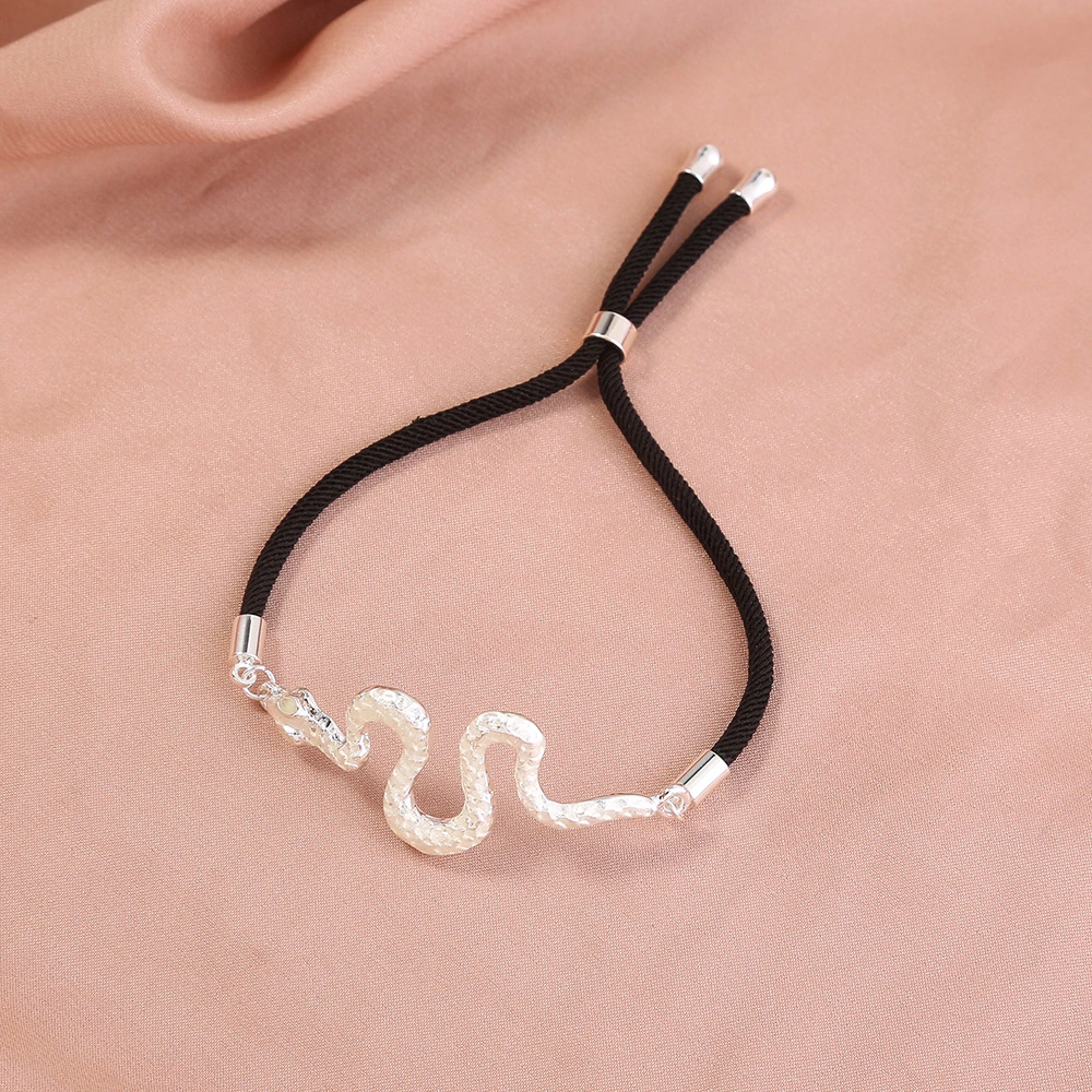 Cute Animal Snake-shaped Luminous Glow Men's Free Adjustment Bracelet