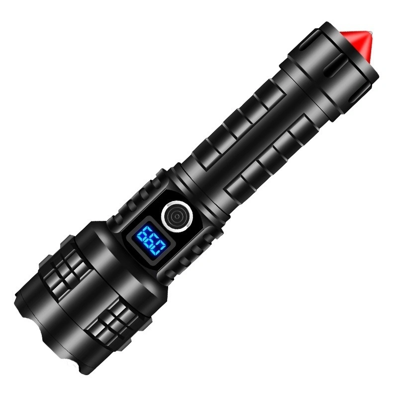 Strong Light P90 Rechargeable Flashlight Electric Display Home