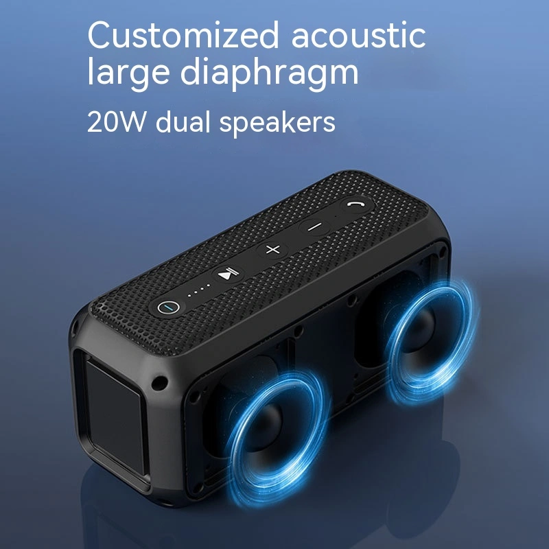 Plastic Bluetooth Speaker Portable Subwoofer Waterproof