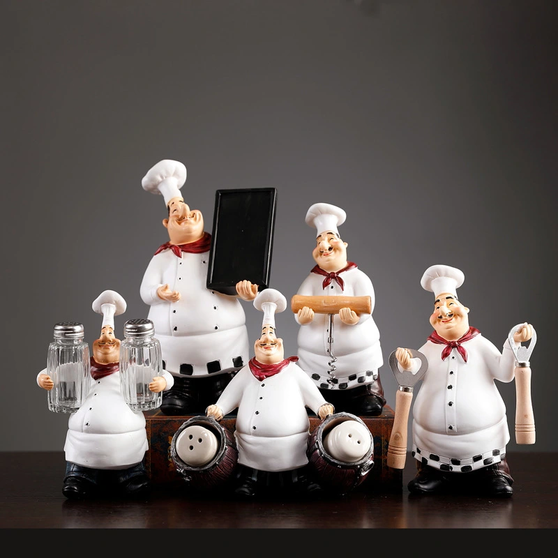 Creative Chef Resin Craft Ornament Home Decorations