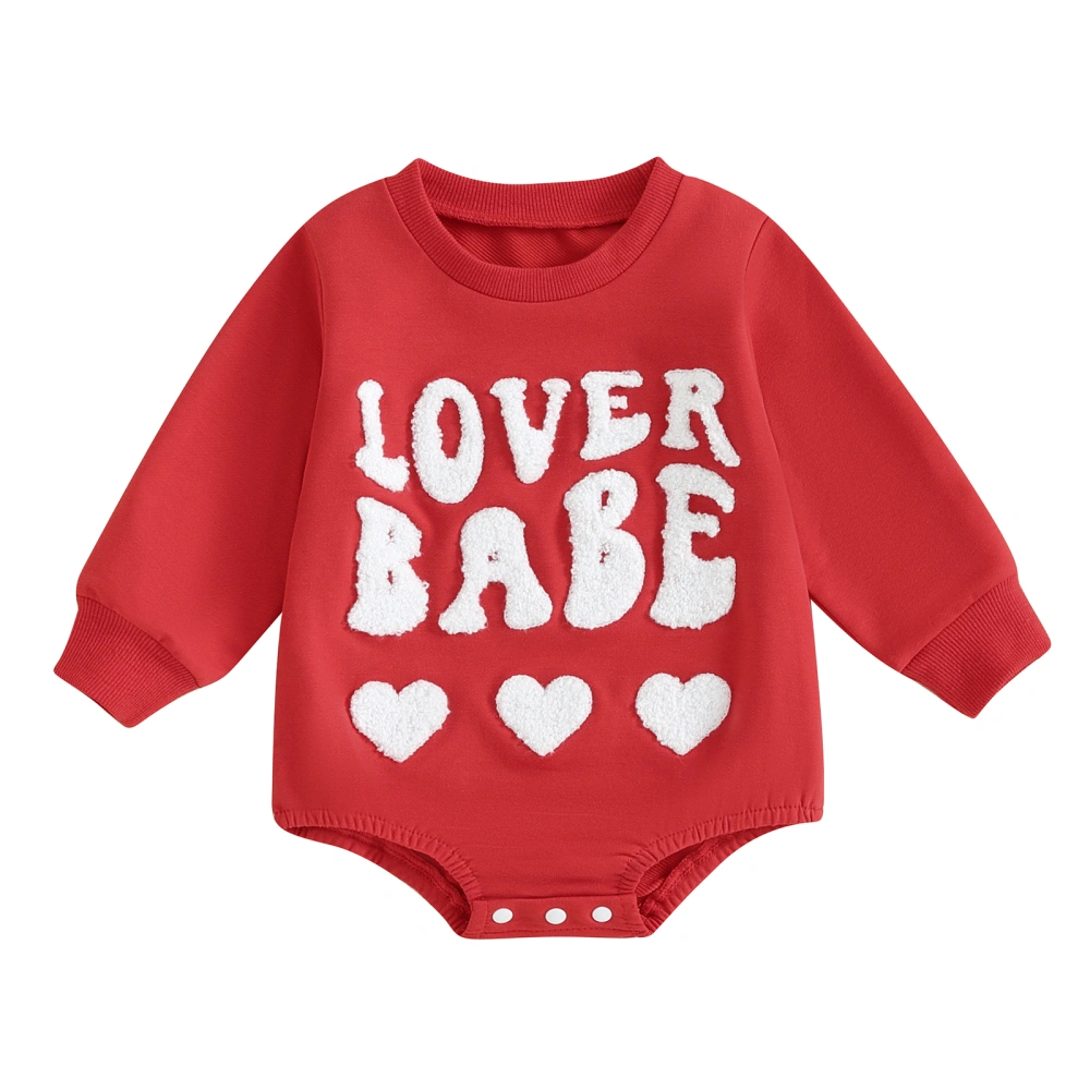 Baby Girls Boys Sweatshirts Rompers Valentine's Day Clothes Bodysuits