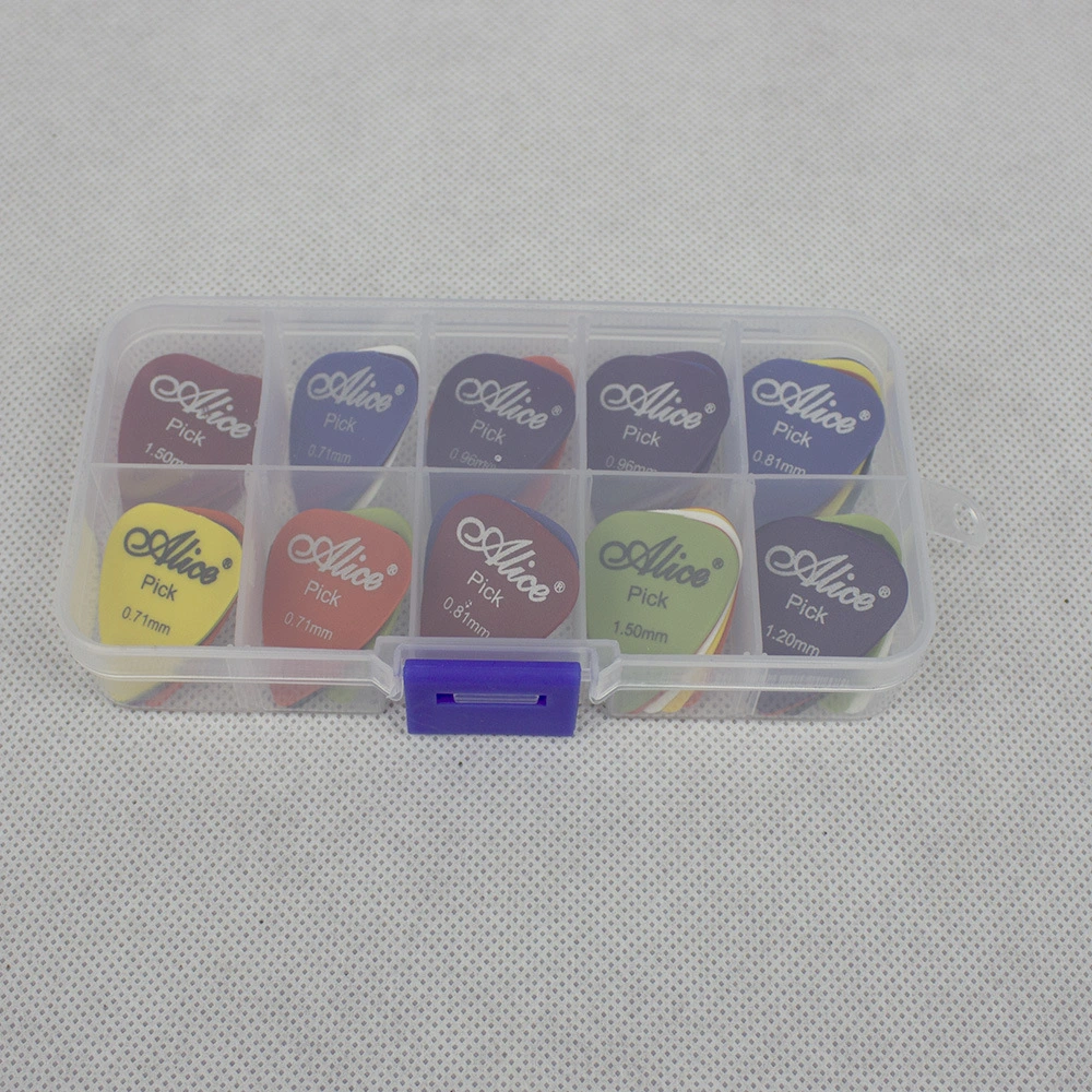 Frosted Surface Guitar Folk Pick Shrapnel Box