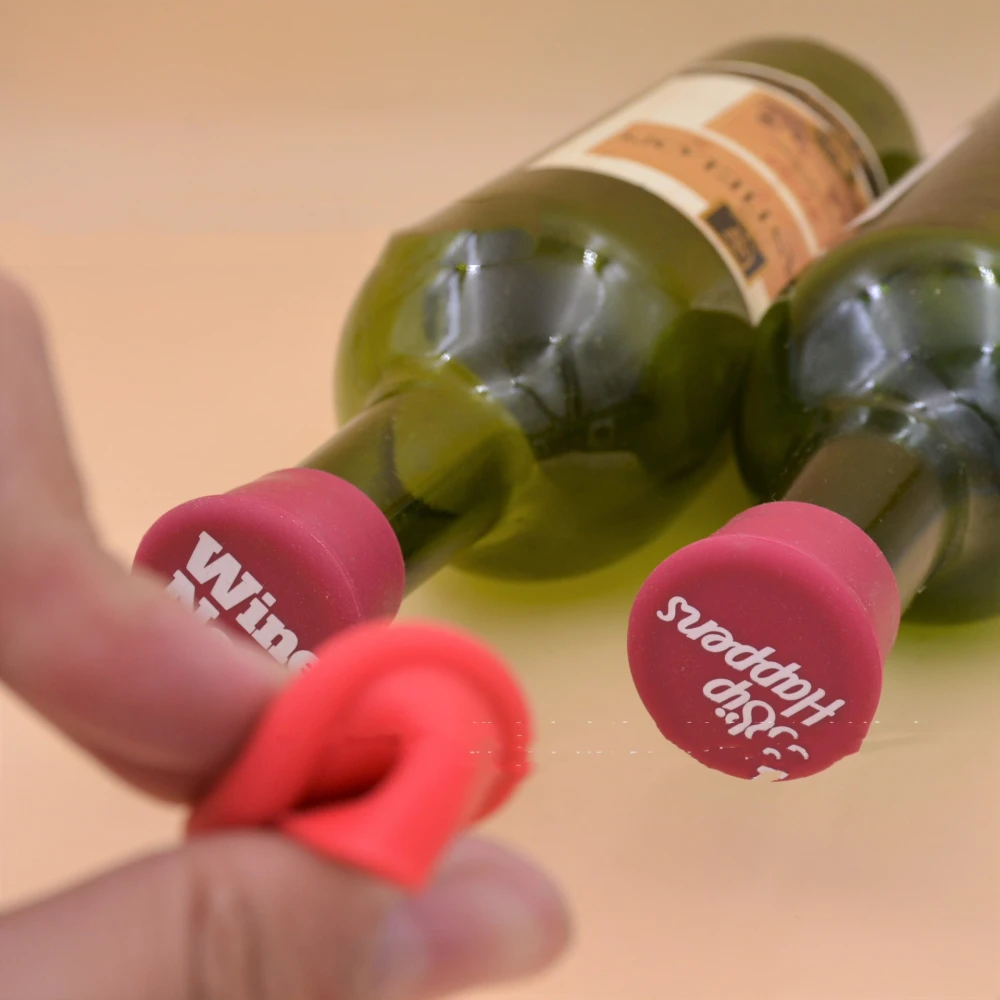 Silicone Wine Bottle Stopper Leak Proof