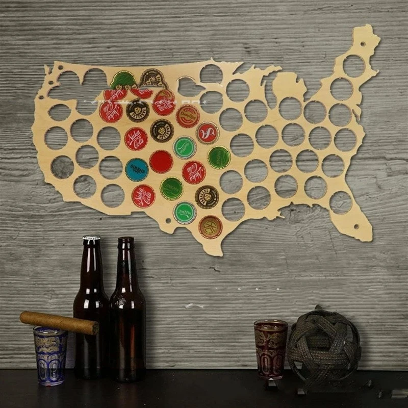 Map Of American Pine Beer Hat