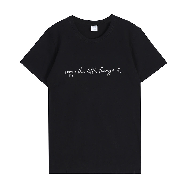 Women's Drop Shoulder Loose Cotton Short Sleeve T-shirt