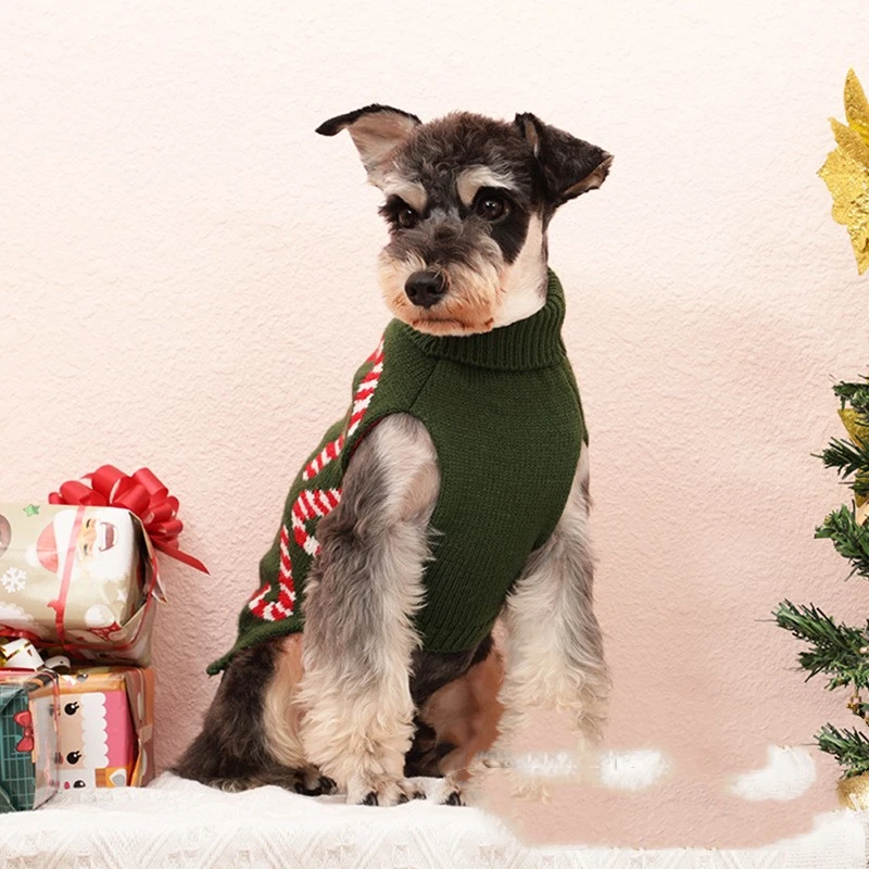 Small And Medium-sized Dogs Christmas Sweater Clothing