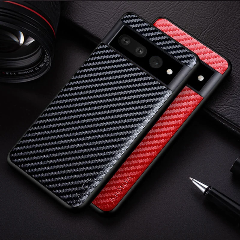 Carbon Fiber Woven Pattern Phone Case