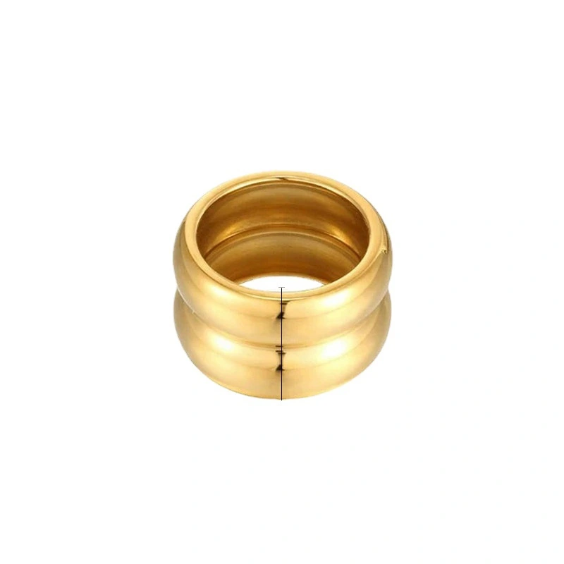 Cell Gold Ring