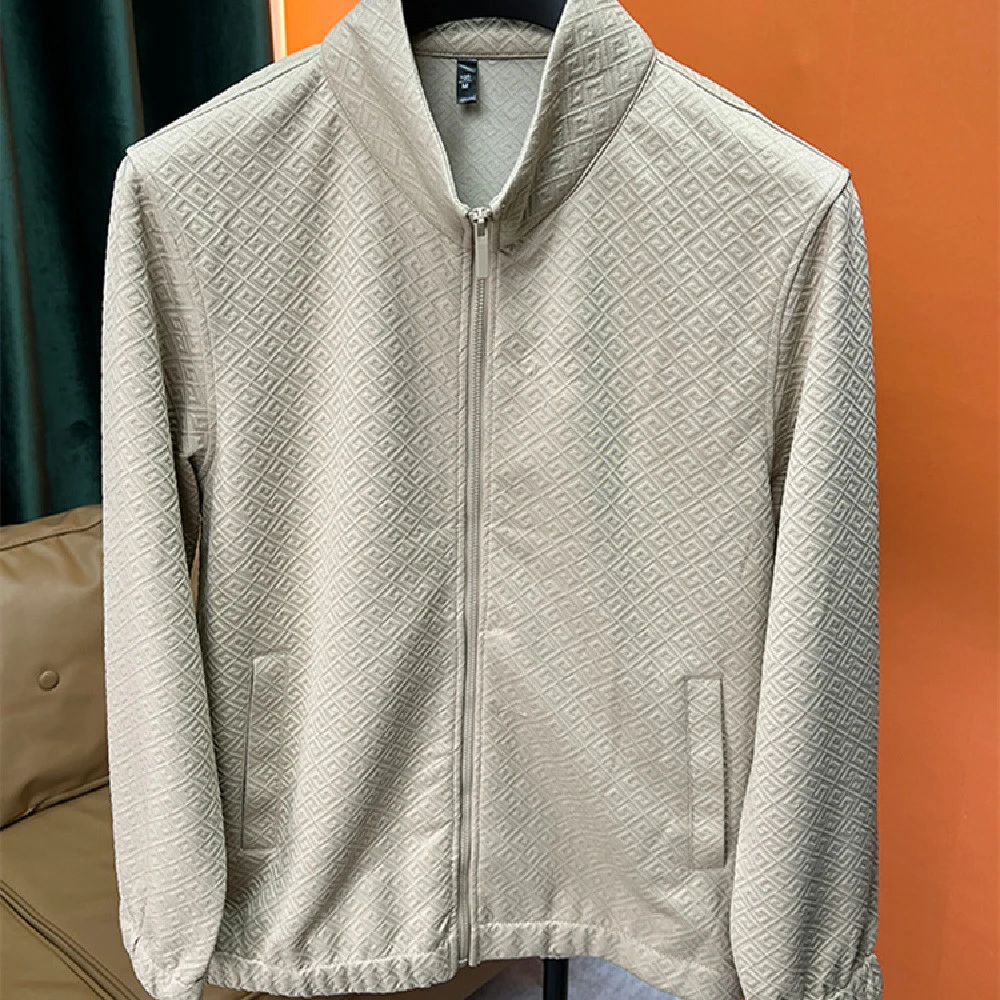 Spring And Autumn Long Sleeve Zipper Sweater T-shirt Jacket