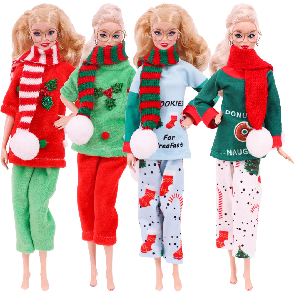 Christmas Bookshelf Doll's Clothing Accessories