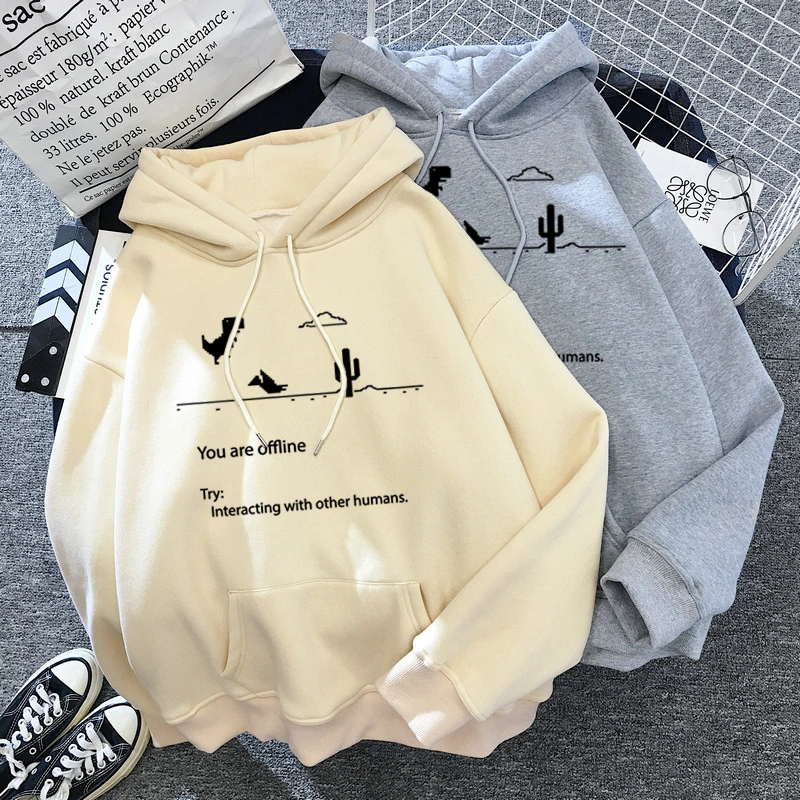 Women's Retro Dinosaur Fashion Casual Sweater