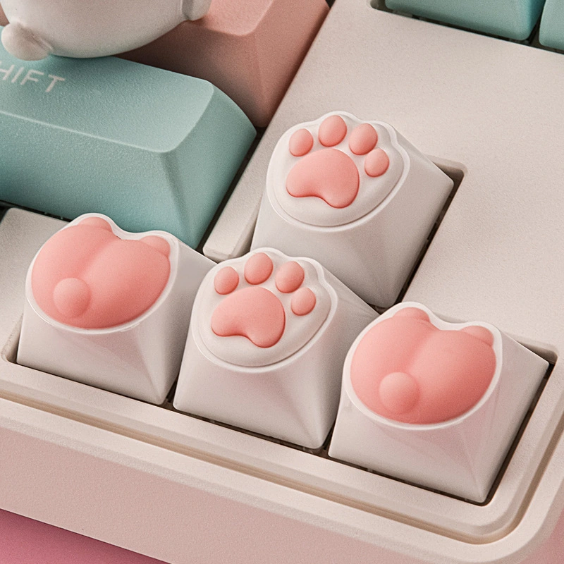 Creative Cat Claw Keycap Mechanical Keyboard