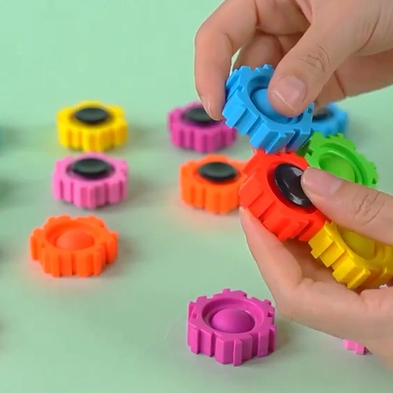 Children's Educational Gyro Building Blocks Bubble Music