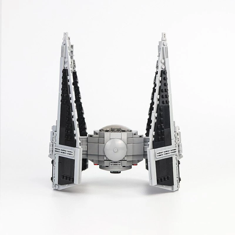 Titanium Fighter Double Ion Engine Fighter Building Blocks Toy