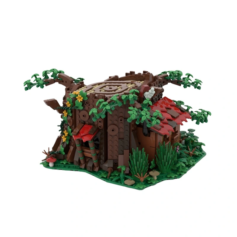 Building Blocks Fairy Cottage Forest Building Model Toy