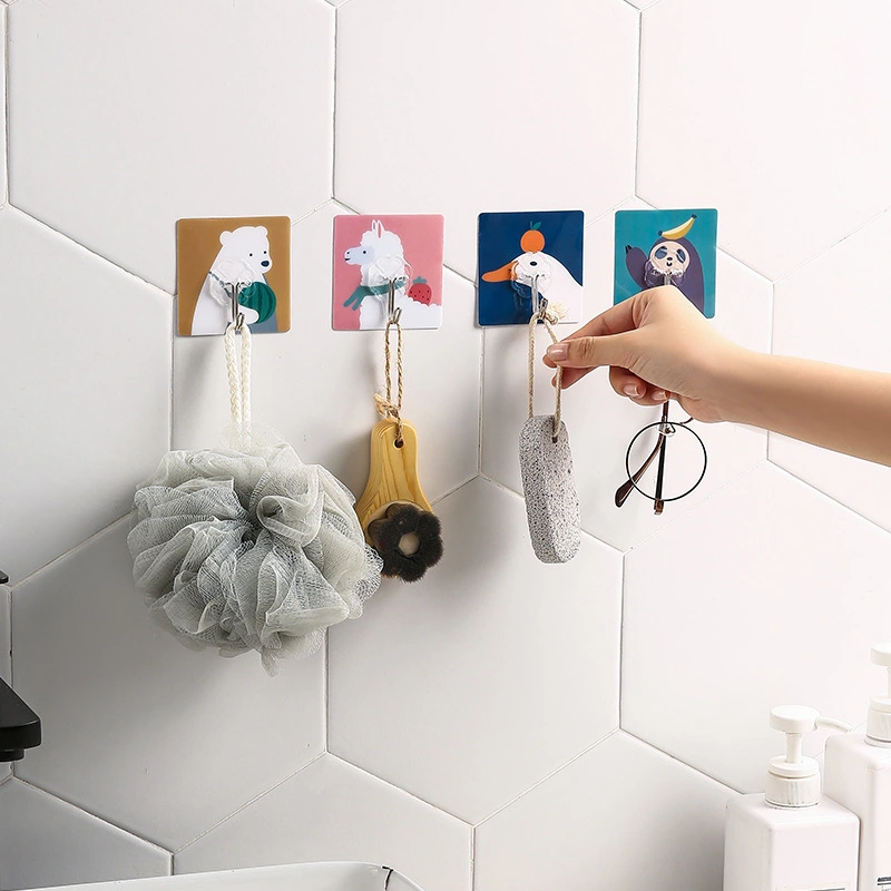 Non Punching And Non Marking Wall Mounted Household Hooks