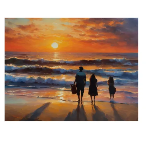 Seascapes Seaside Sunsets Seaview Puzzle Art