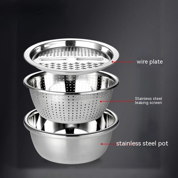 Stainless Steel Multi-function Grater Household