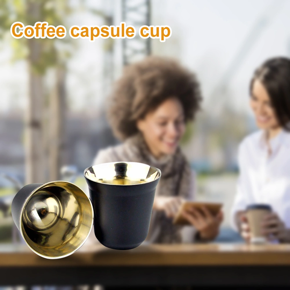 Water Cup Smooth Reliable Durable Coffee Capsule Cup for Bar Restaurant