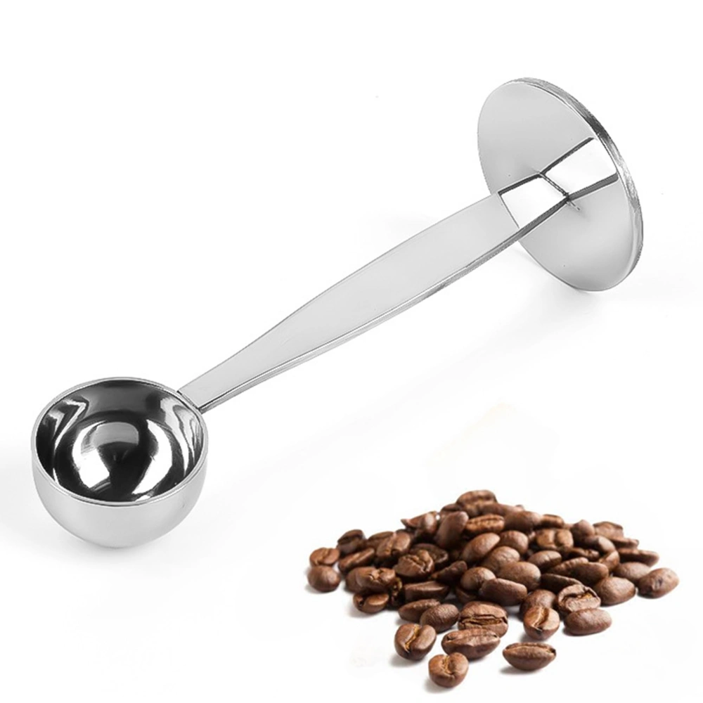 Coffee Scoop Two Heads Design Long Handle Stainless Steel Food Grade Coffee Tamper for Home