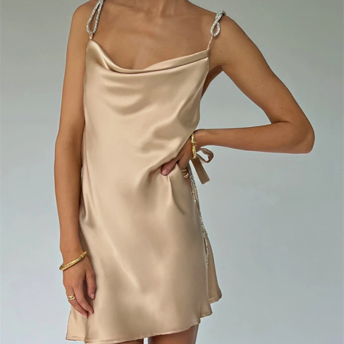 Women's Summer New Suspender Sheath Dress