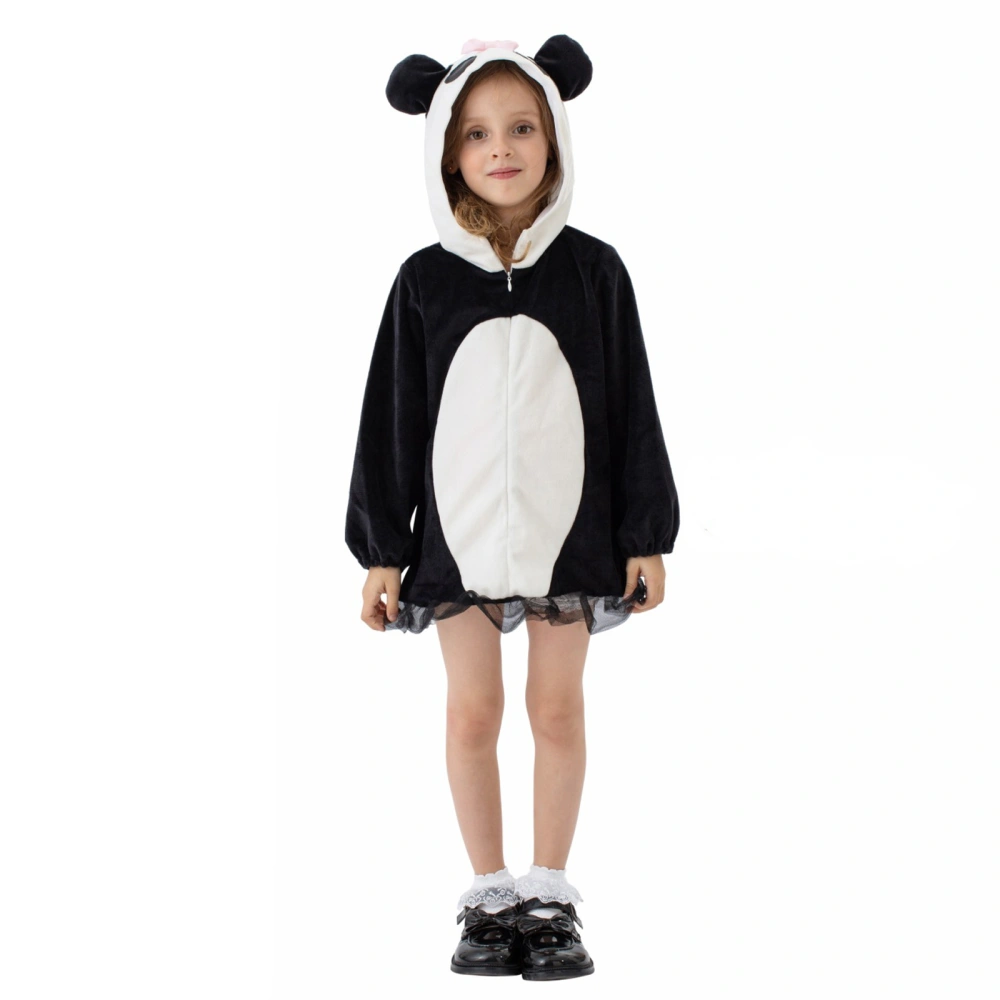 Panda Hoodies for Girls Deluxe Long Sleeve Panda Penguin Costume