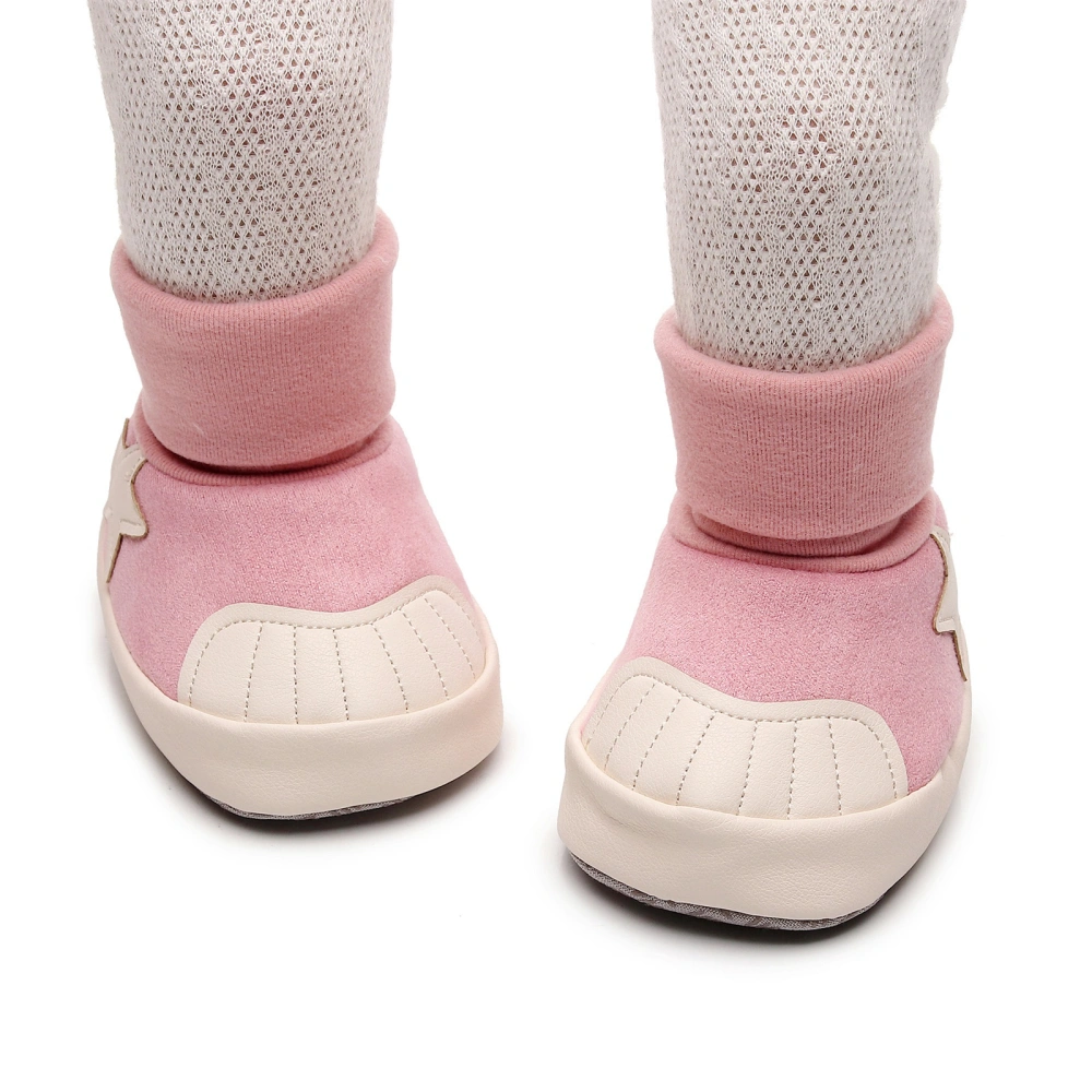 Baby Slippers Soft Anti-Slip Booties Winter Infant First Walking Shoes