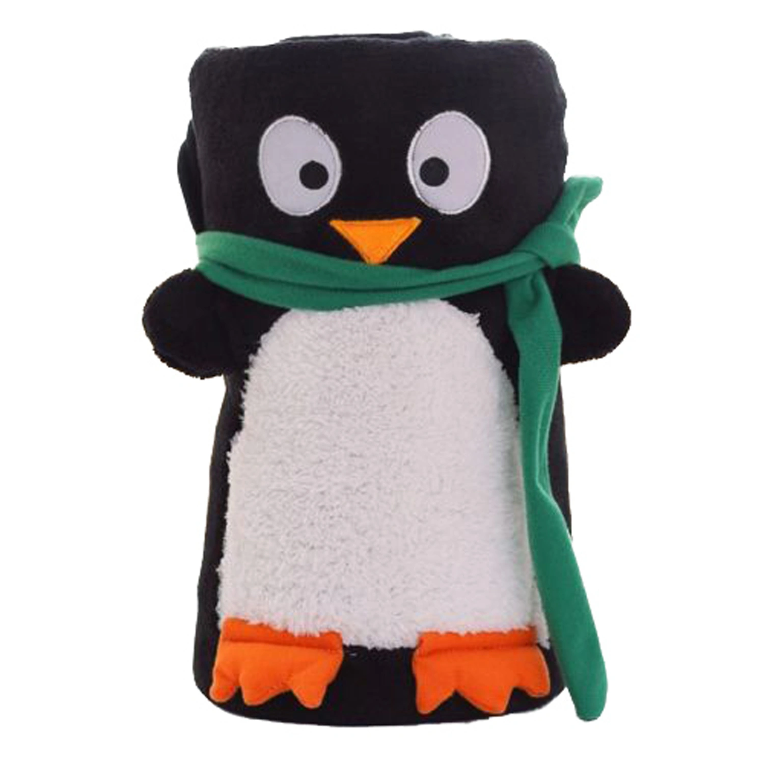 Christmas Throw Blankets Cute Santa Snowman Penguin Stuffed Animals