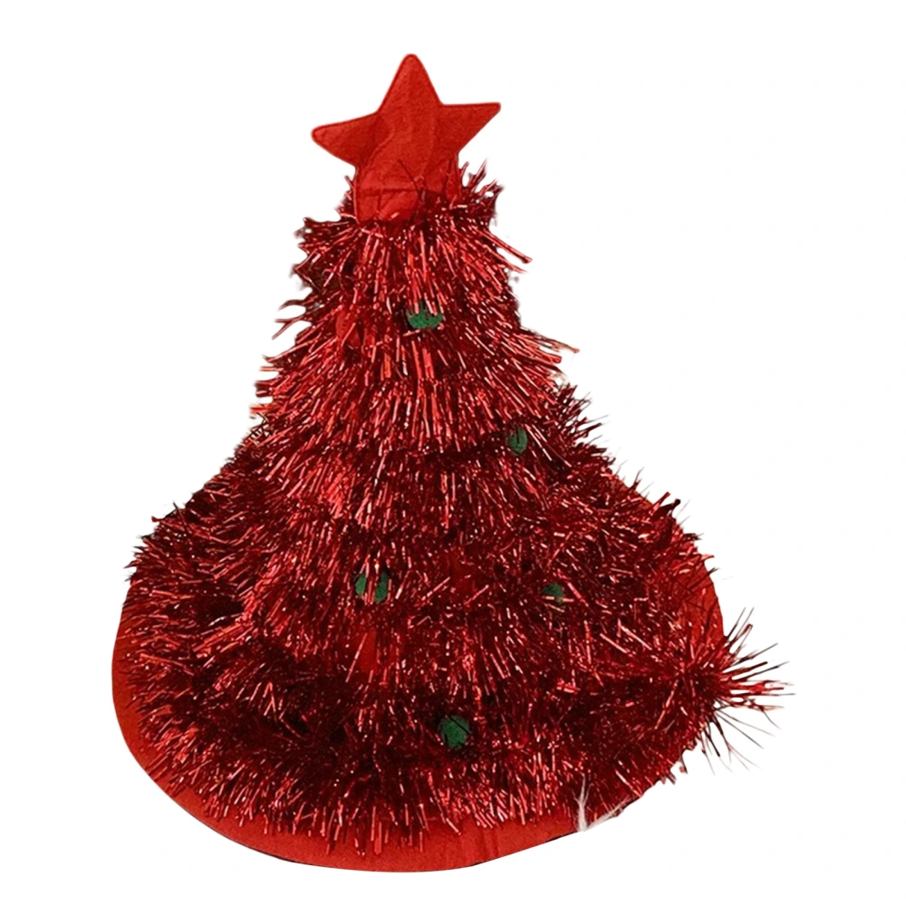 Christmas Hats for Adults and Kids Christmas Tree Cap Red Santa Hat