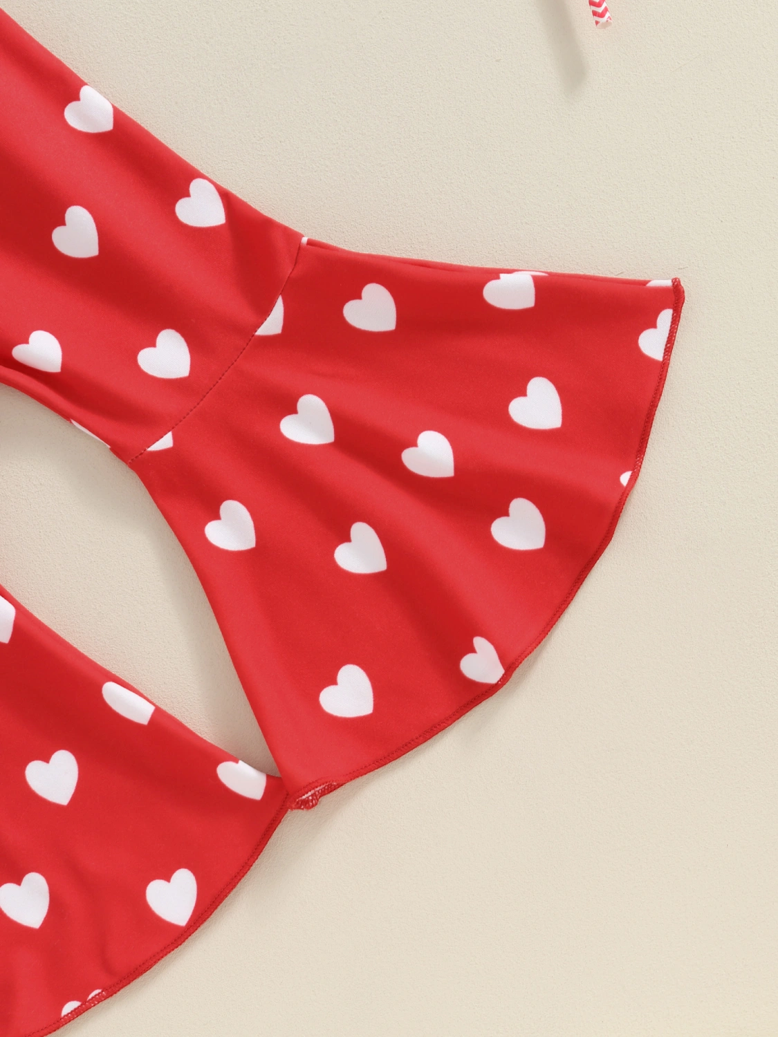 Baby Valentine's Day Outfits Letter Print Rompers Pants Headband