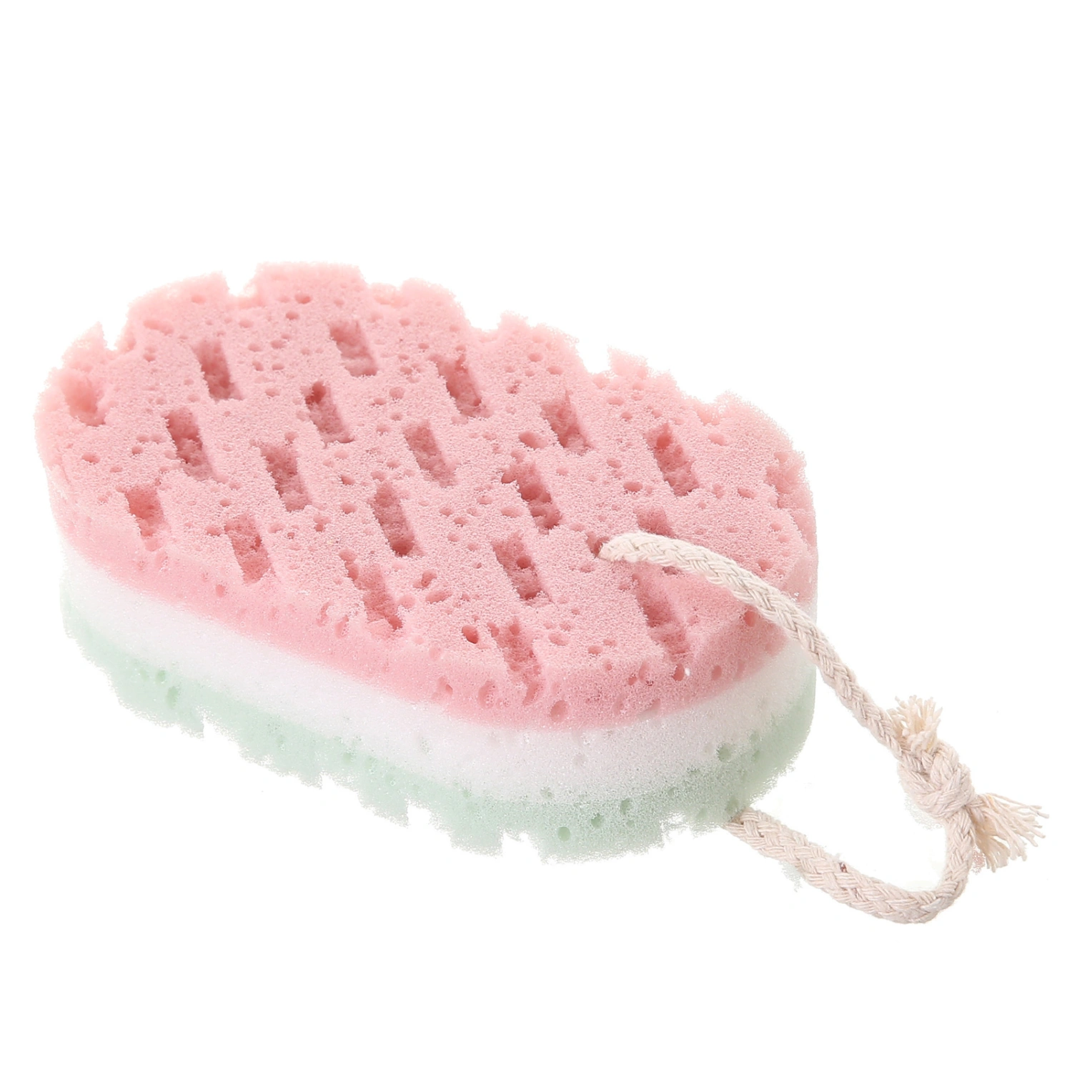 Three Layer Soft Bath Sponge Shower Sponge Gentle Body Sponge