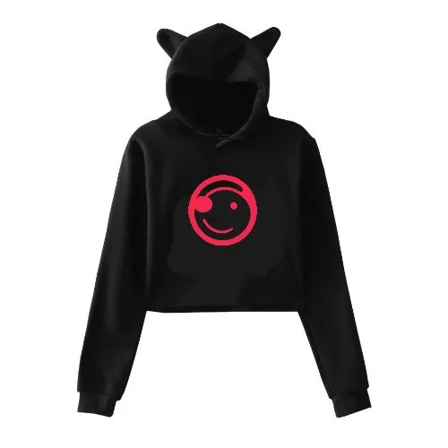 LOUD Women's Cropped hoodie