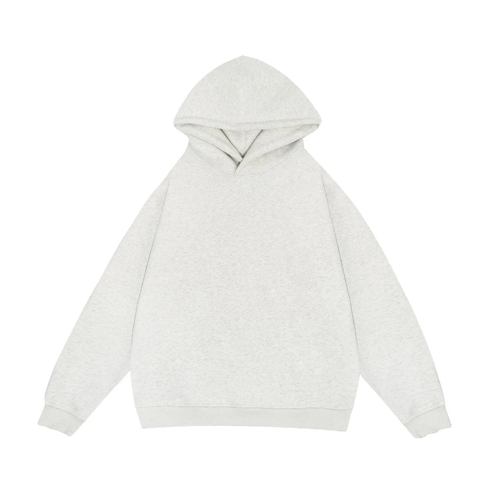 Loose All-matching Solid Color Sports Pullover Hooded Sweater Men