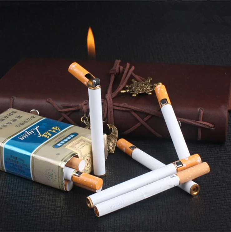 Creative Gas Lighters Cigarette Shape