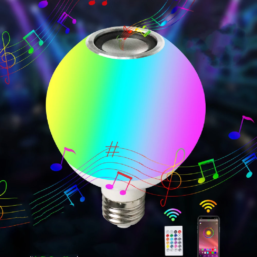 Smart Colorful Bluetooth Music Bulb