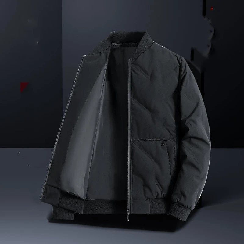 Stand-up Collar Down Jacket Men's Fashionable Warm