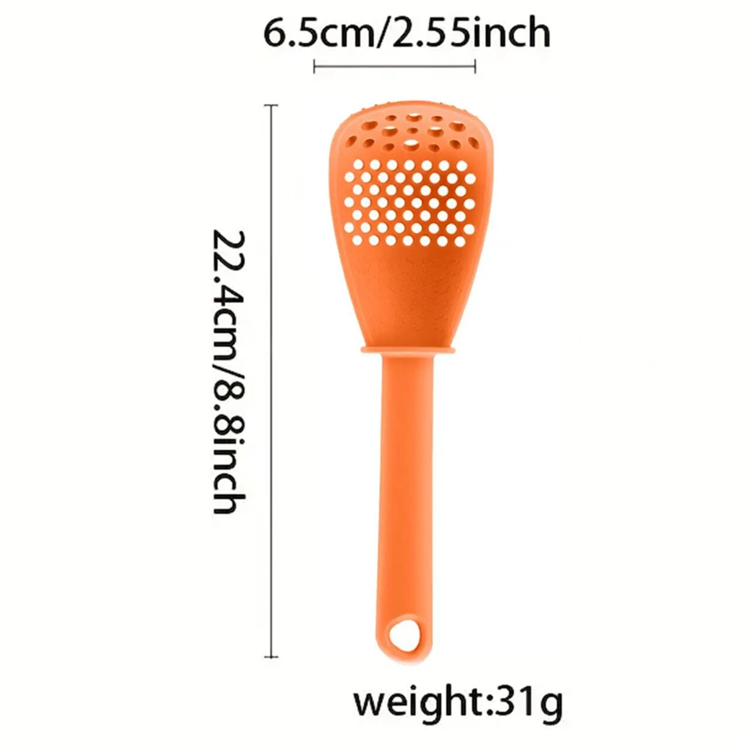 Multifunctional Cooking Spoon Practical Scoop Colander with Handle