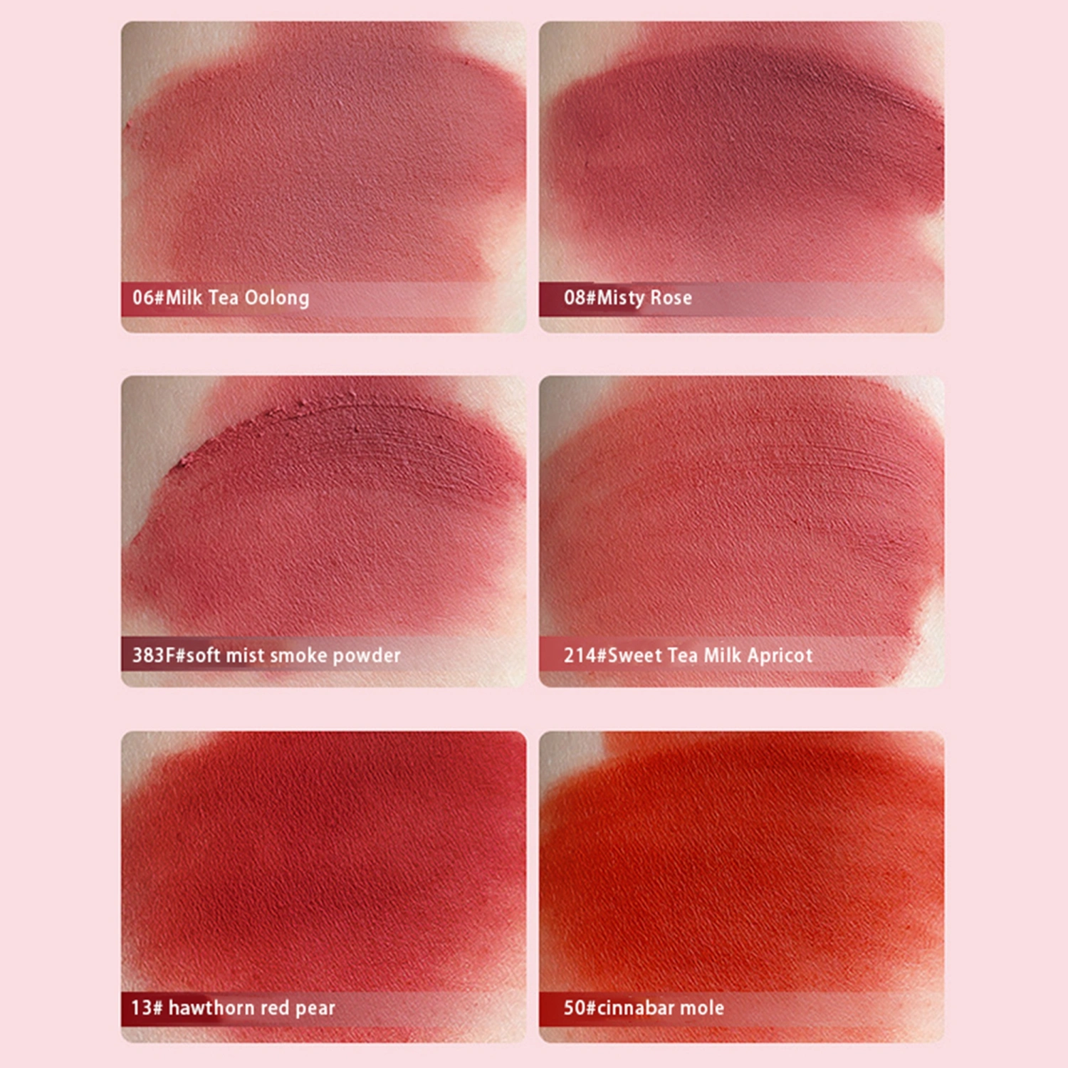Matte Lip Gloss Multicolor Lipstick Long Lasting Waterproof Lip Stick