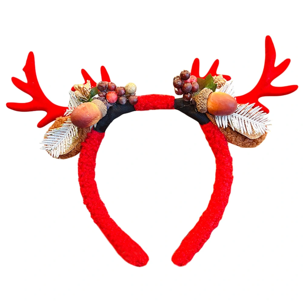 Kids’ Cute Novelty Reindeer Antlers Elk Ears Tree Christmas Headband