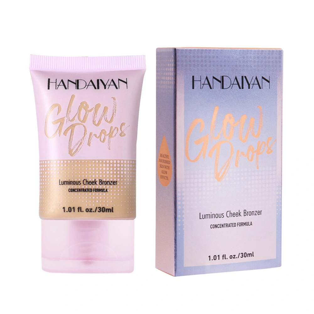 Glow Liquid Bronzer Long Lasting Shimmer Cream Luminizer Highlighter