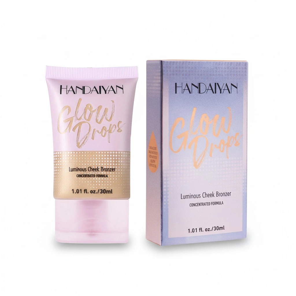 Glow Liquid Bronzer Long Lasting Shimmer Cream Luminizer Highlighter
