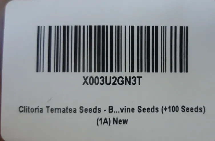 297 Clitoria Seeds